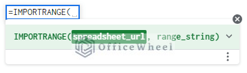 IMPORTRANGE syntax - countif from another sheet google sheets