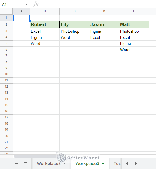 Workplace3 worksheet - countif across multiple sheets google sheets
