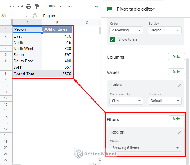 we must update the filter to show the new data