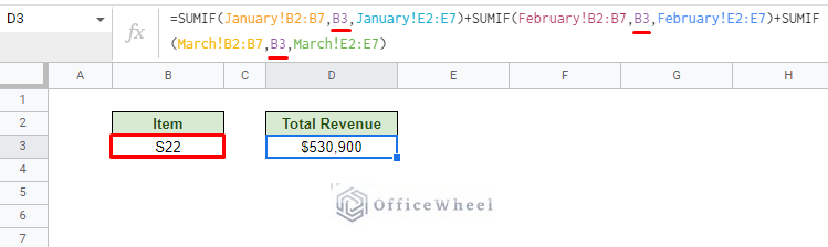 updating the formula with cell references to make it more dynamic