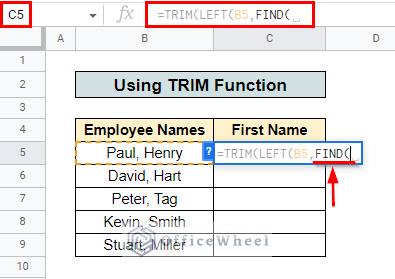 input find function