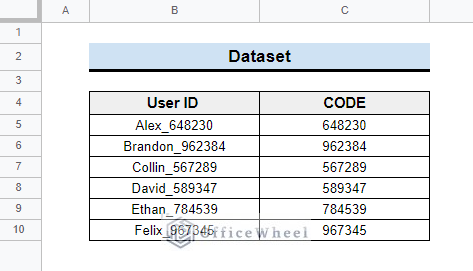 google sheets right function