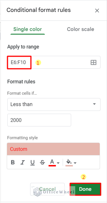 Duplicate the Conditional Formatting Rule