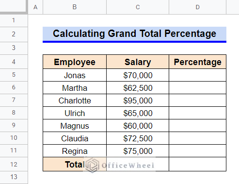 google sheets to_percent