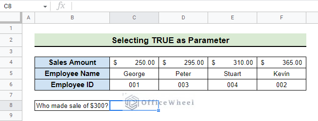 dataset used for sorted data