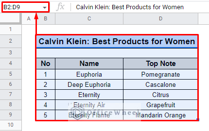 how to rename a range of cells