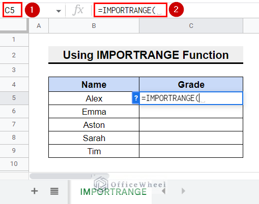Interlink Cells Between Tabs in Different Spreadsheets
