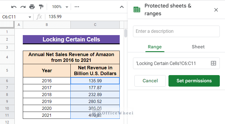 Setting Restriction for Specific Range