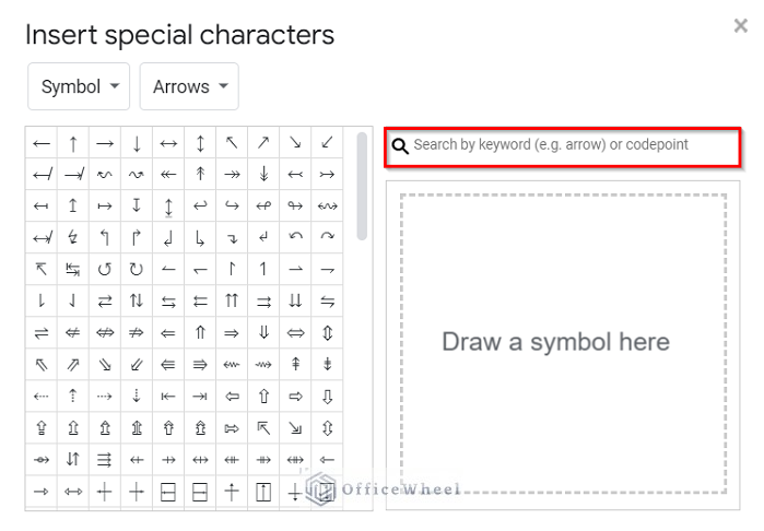 Searching Not Equal to Symbol